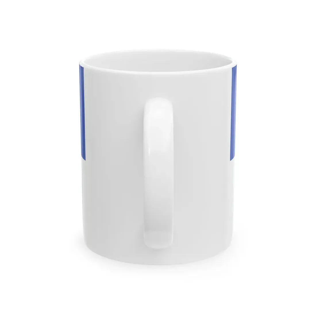 Hissflagge der Stadt Darmstadt (Germany) White Coffee Mug - Go Mug Yourself
