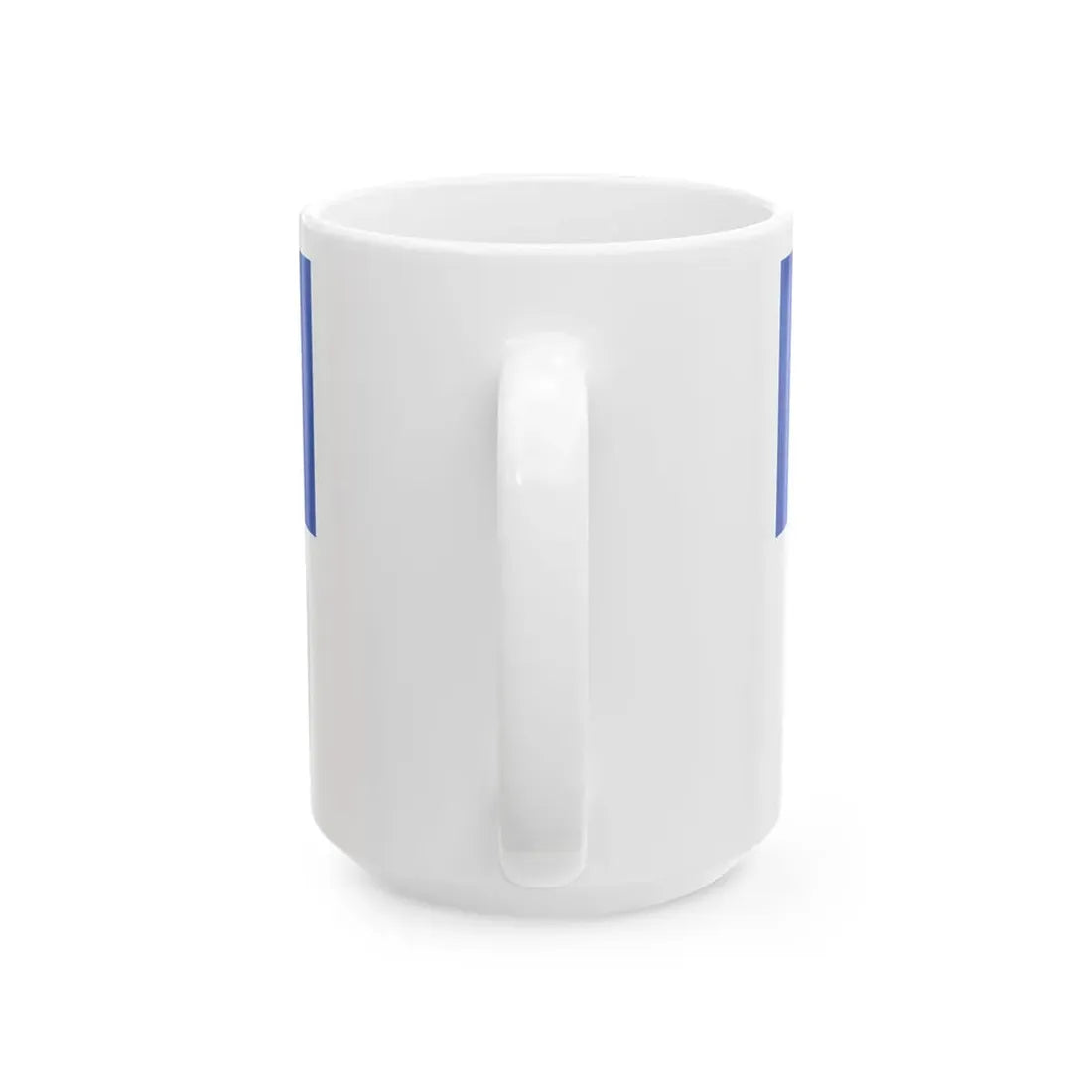 Hissflagge der Stadt Darmstadt (Germany) White Coffee Mug - Go Mug Yourself