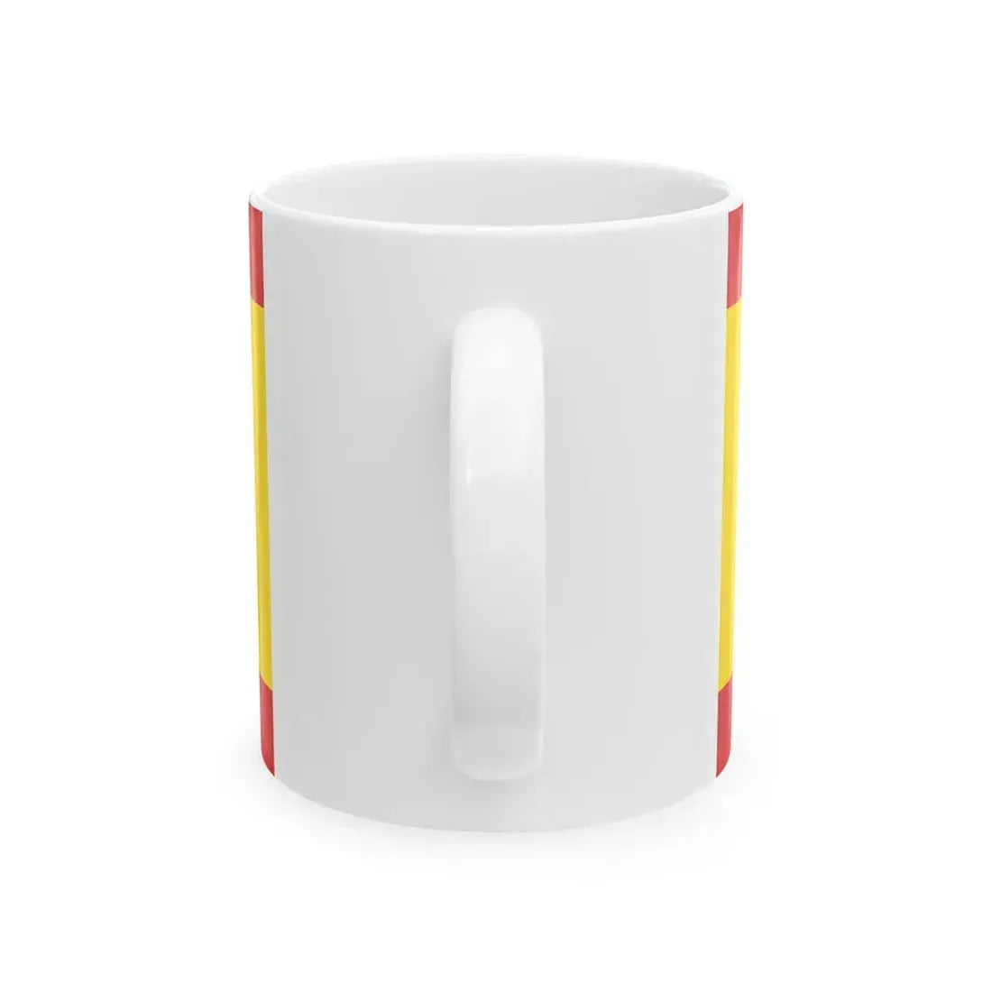 Hissflagge der Stadt Forst Lausitz (Germany) White Coffee Mug - Go Mug Yourself