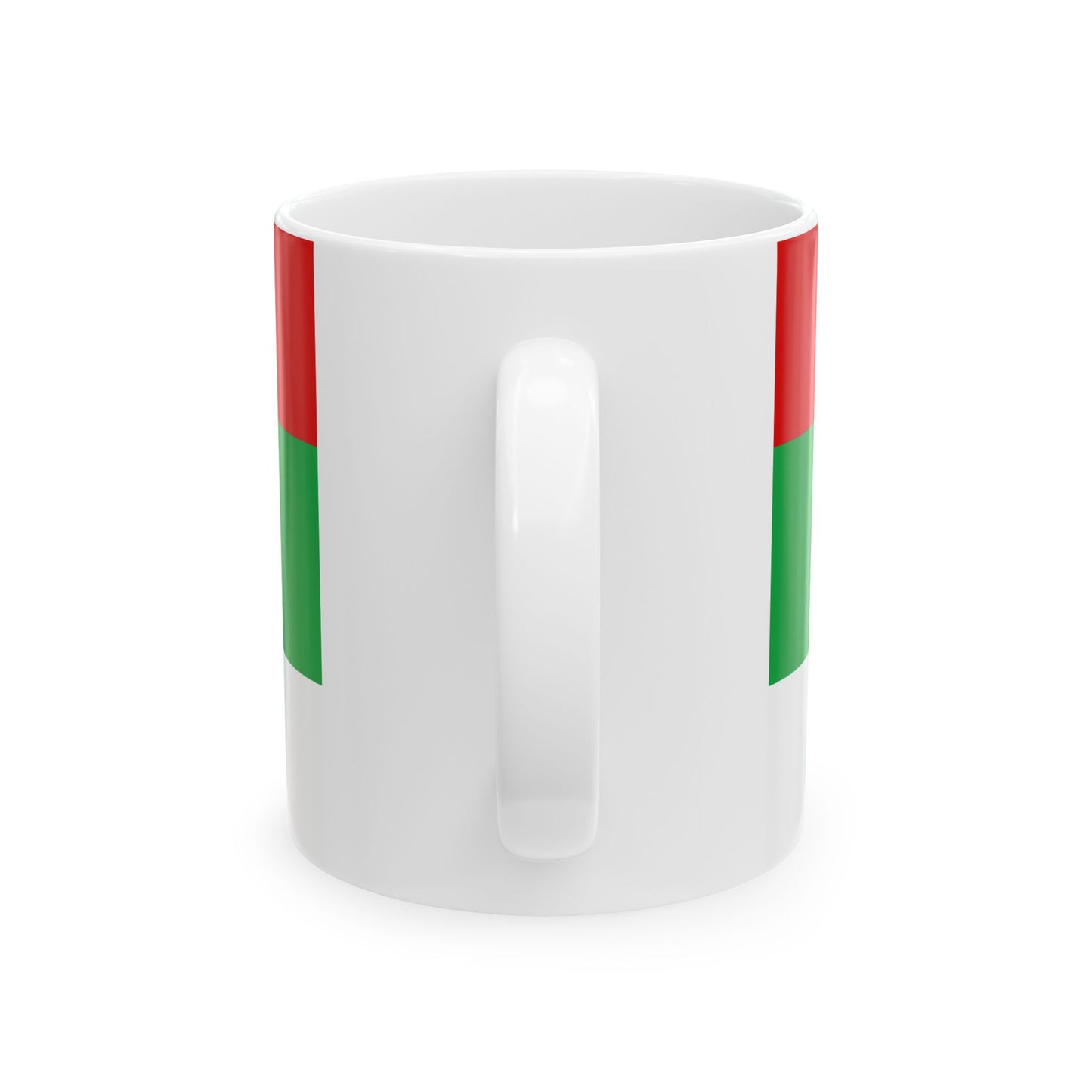 Hissflagge der Stadt Frankfurt an der Oder (Germany) White Coffee Mug-Go Mug Yourself