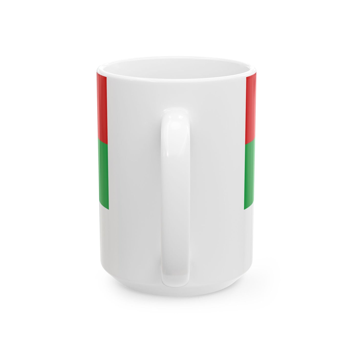 Hissflagge der Stadt Frankfurt an der Oder (Germany) White Coffee Mug-Go Mug Yourself