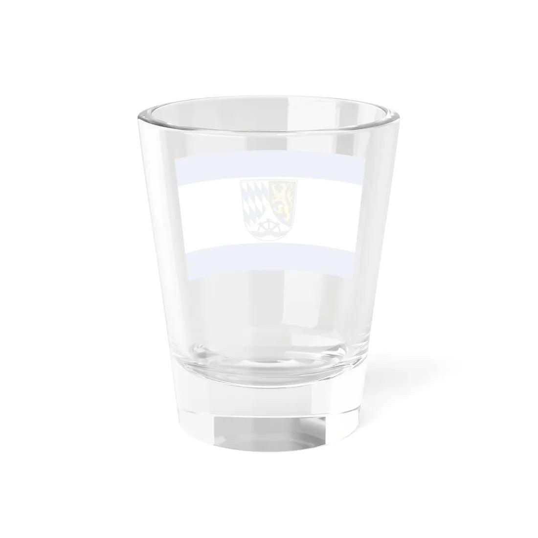 Hissflagge Meckesheim (Germany) Shot Glass 1.5oz - Go Mug Yourself