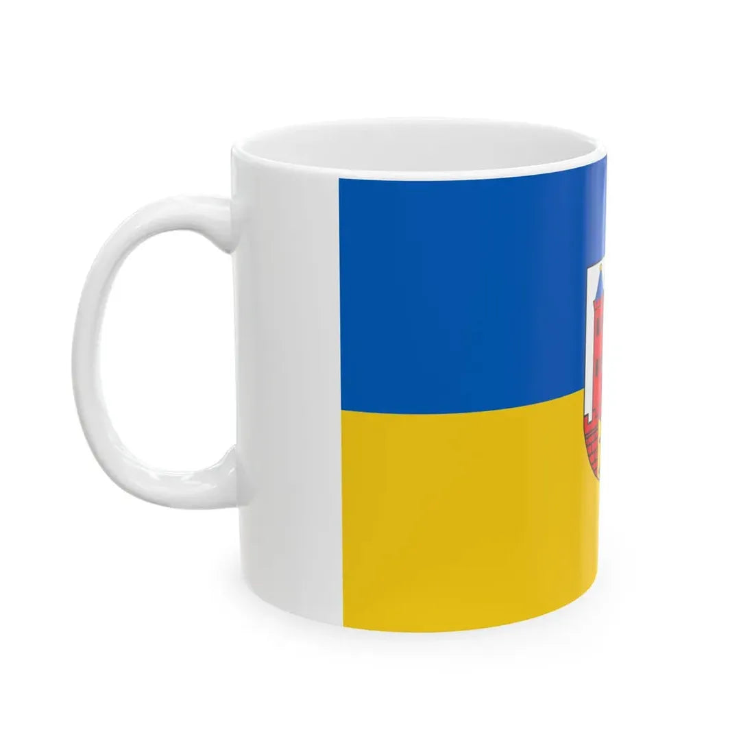 Hissflagge Suhl (Germany) White Coffee Mug - Go Mug Yourself
