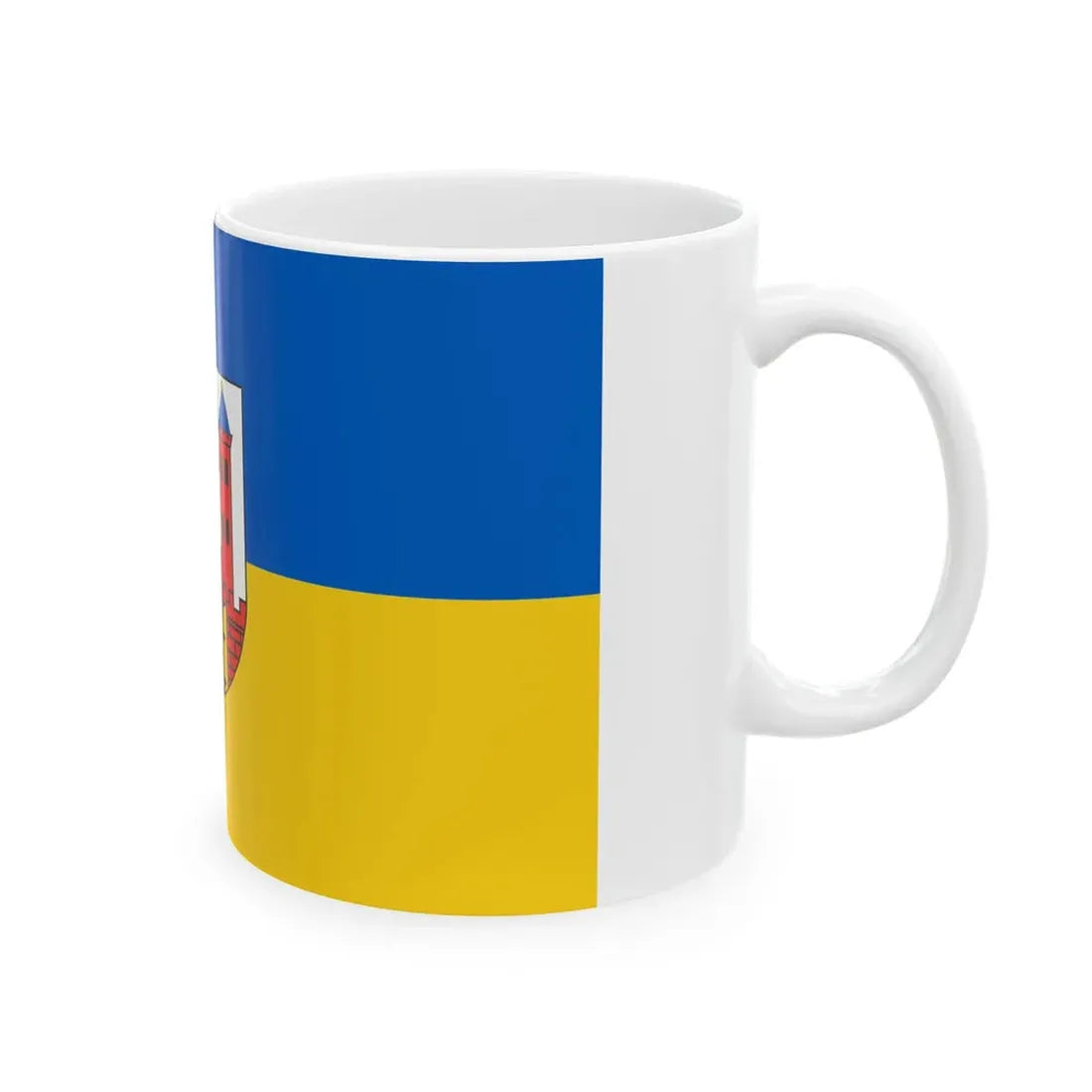 Hissflagge Suhl (Germany) White Coffee Mug - Go Mug Yourself