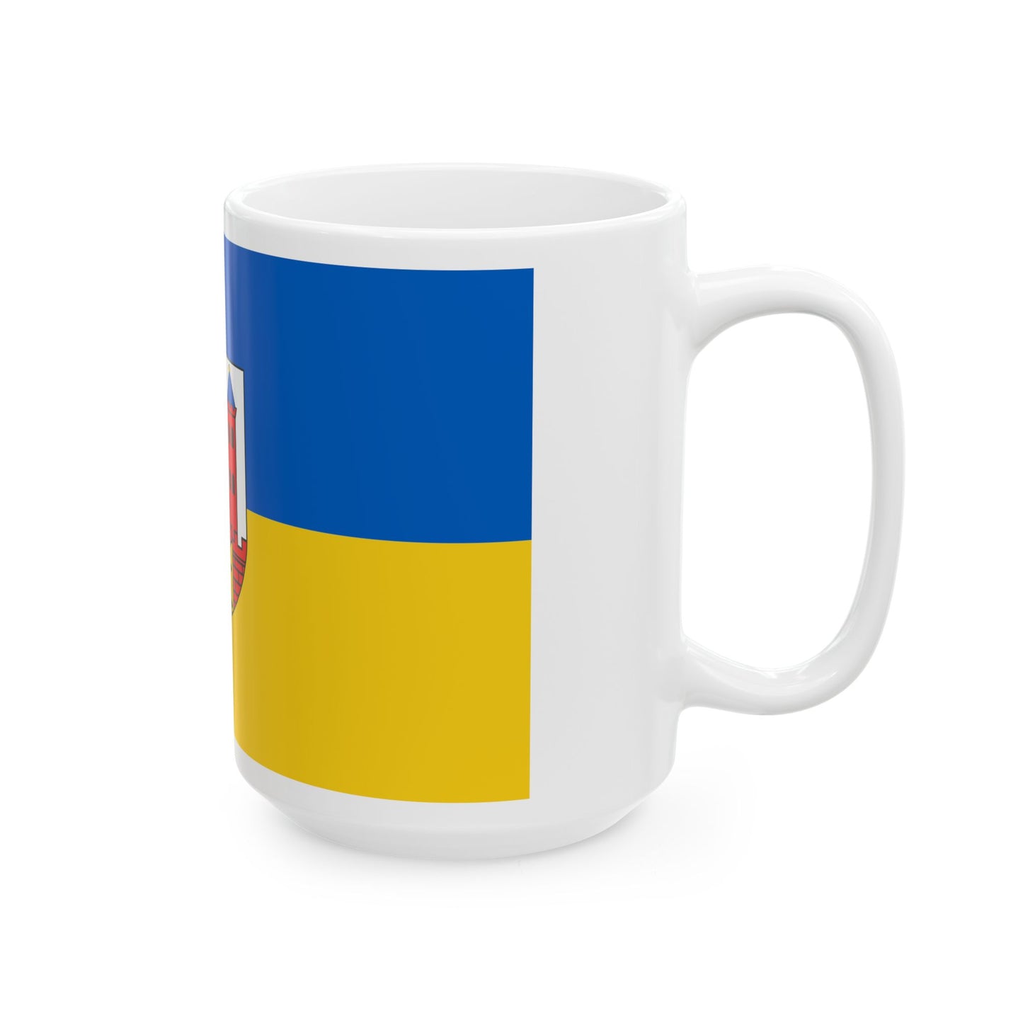 Hissflagge Suhl (Germany) White Coffee Mug-Go Mug Yourself
