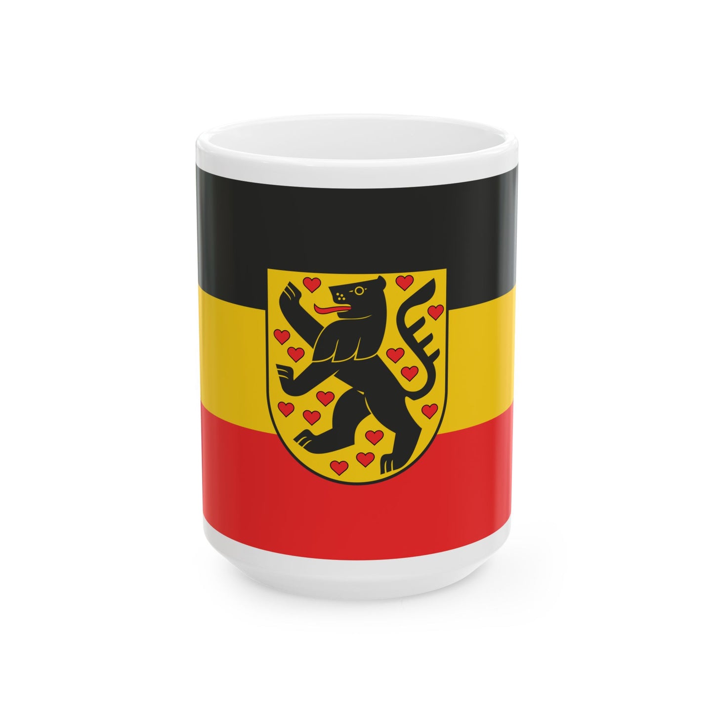 Hissflagge Weimar (Germany) White Coffee Mug-15oz-Go Mug Yourself