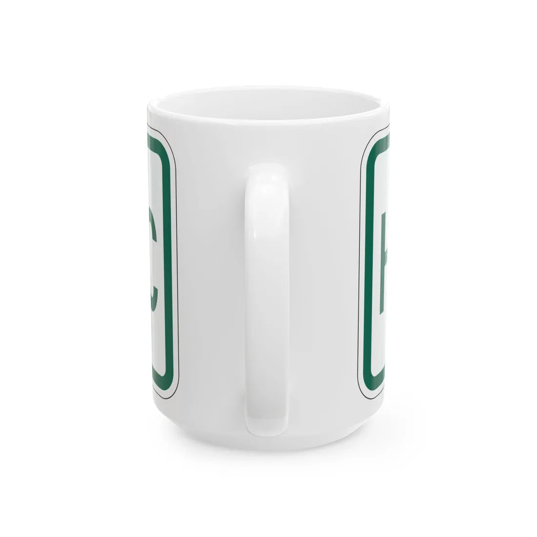 Historic plate Vermont (Vermont) (Road Sign) White Coffee Mug - Go Mug Yourself
