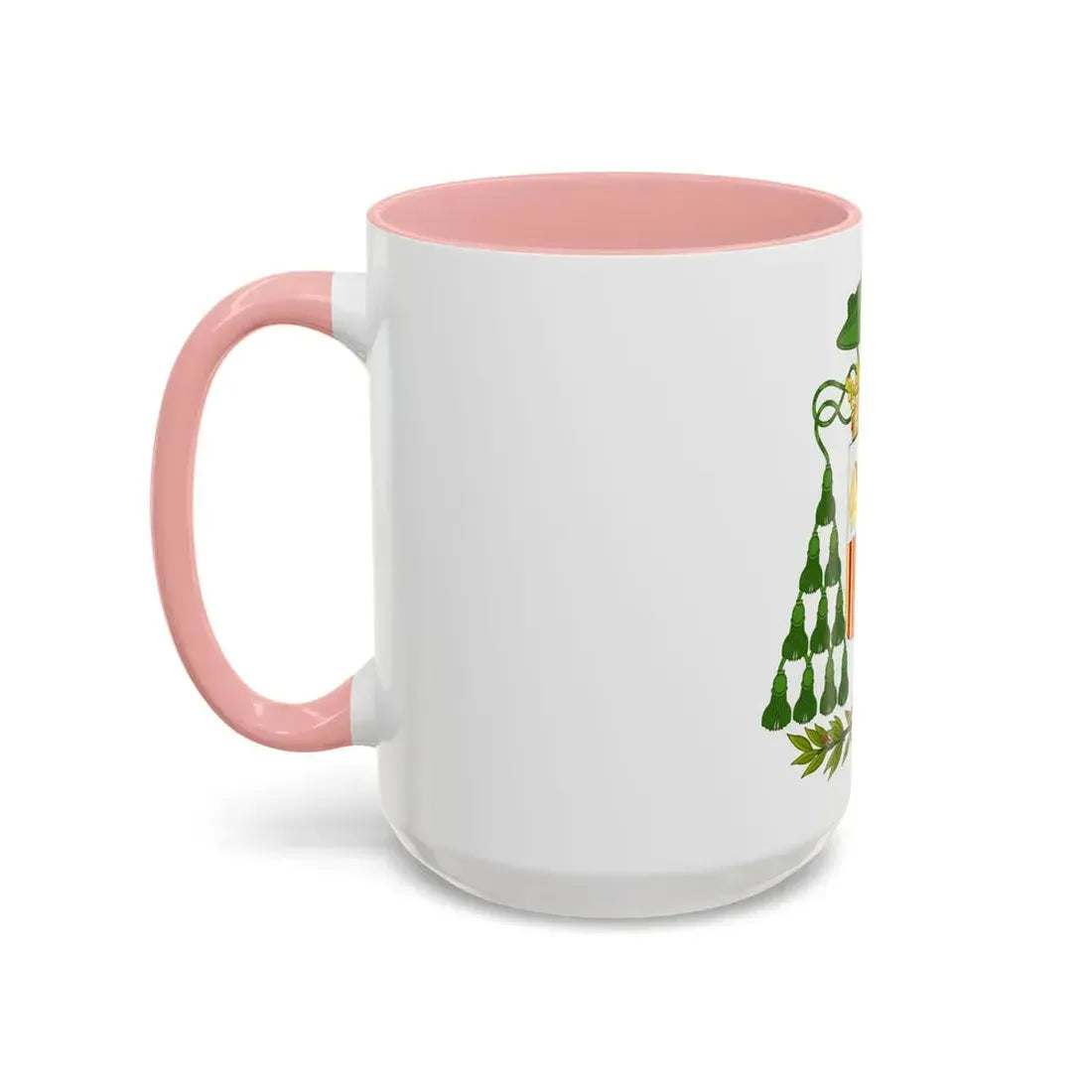 Historical Coat of Arms of Ecclesiastic Co-Prince of Andorra - Accent Coffee Mug - Go Mug Yourself