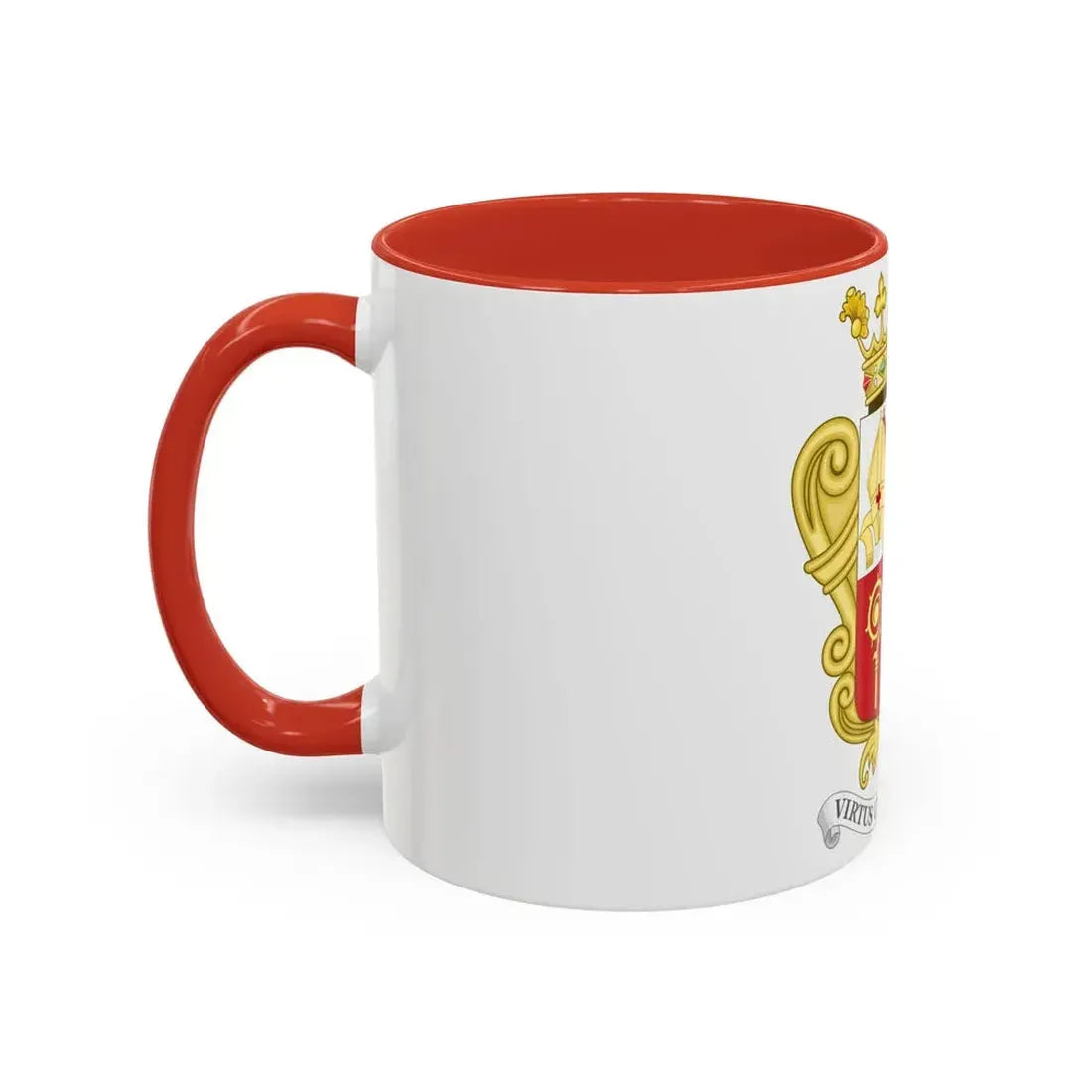 Historical Coat of Arms of French Prince of Andorra - Accent Coffee Mug - Go Mug Yourself