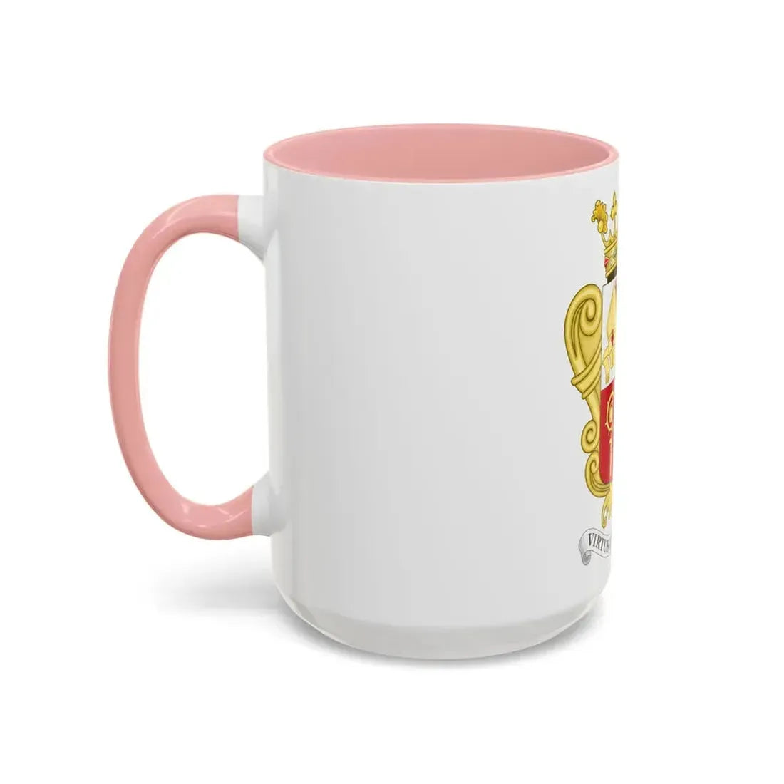 Historical Coat of Arms of French Prince of Andorra - Accent Coffee Mug - Go Mug Yourself