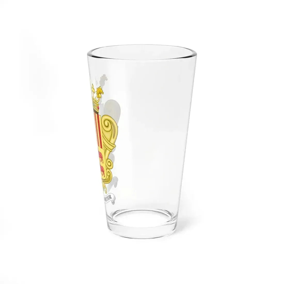 Historical Coat of Arms of French Prince of Andorra - Pint Glass 16oz - Go Mug Yourself