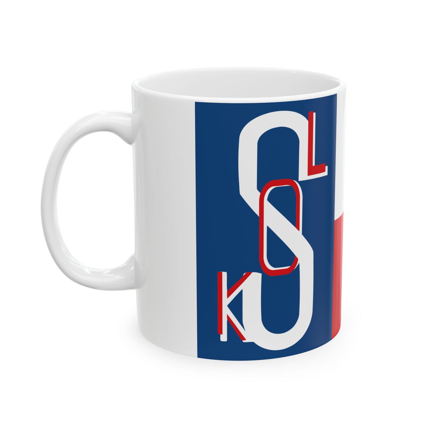 Historical flag of Sokol 1938 (Czech Republic) White Coffee Mug-Go Mug Yourself