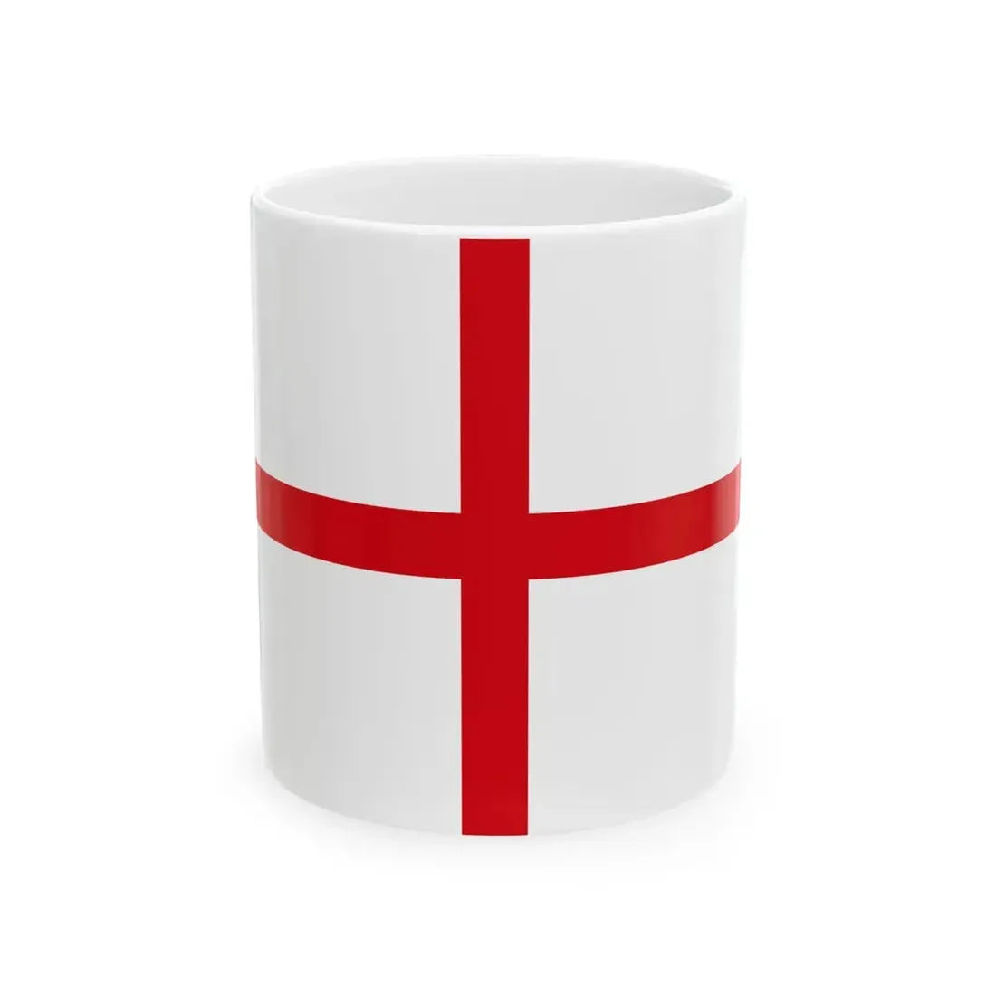 Historical merchant fleet flag of Montenegro early version (Montenegro) White Coffee Mug 11oz - Go Mug Yourself
