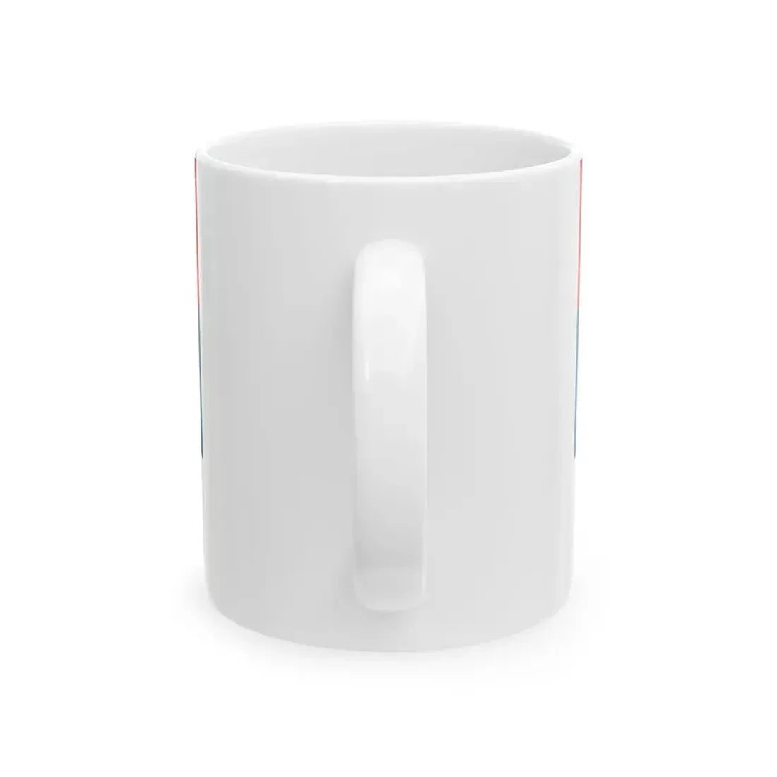 Historical merchant fleet flag of Montenegro version3 (Montenegro) White Coffee Mug - Go Mug Yourself