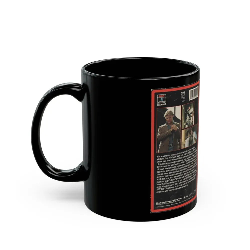 HIT LIST (VHS COVER) - Black Coffee Mug - Go Mug Yourself
