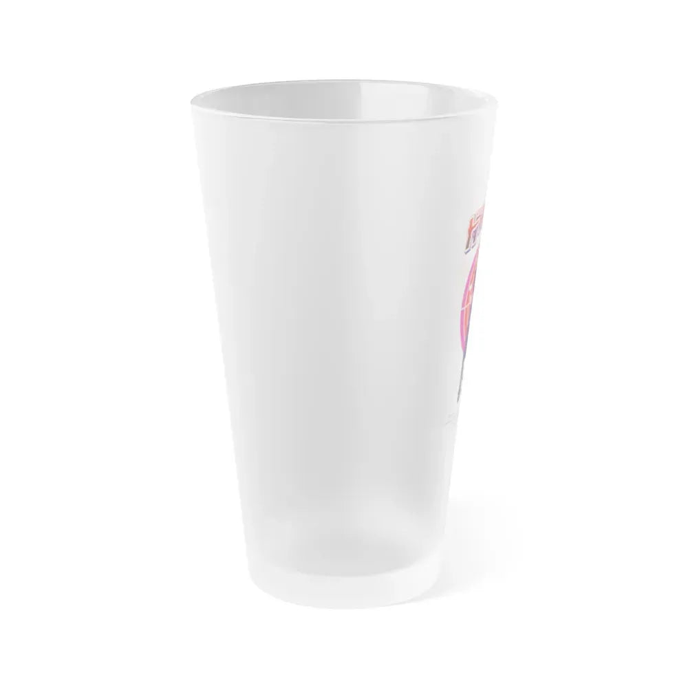 HIT MAN 1972 Movie Poster - Frosted Pint Glass 16oz - Go Mug Yourself