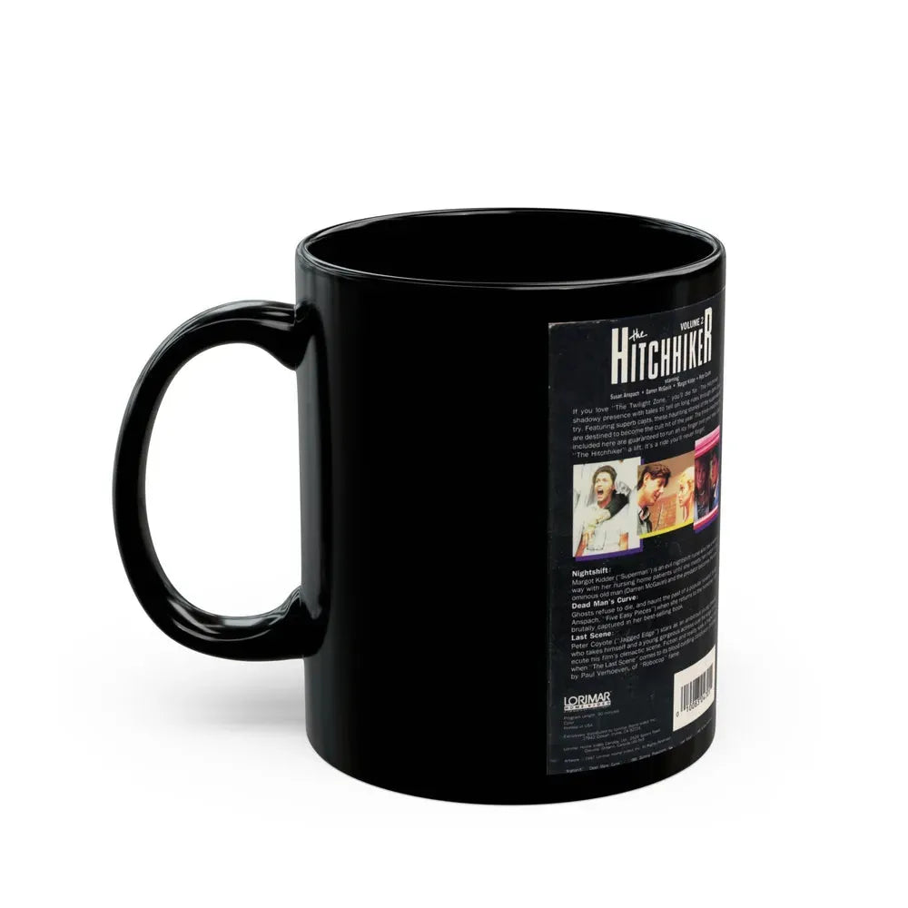 HITCHHIKER TV SERIES VOLUME 2 (VHS COVER) - Black Coffee Mug - Go Mug Yourself