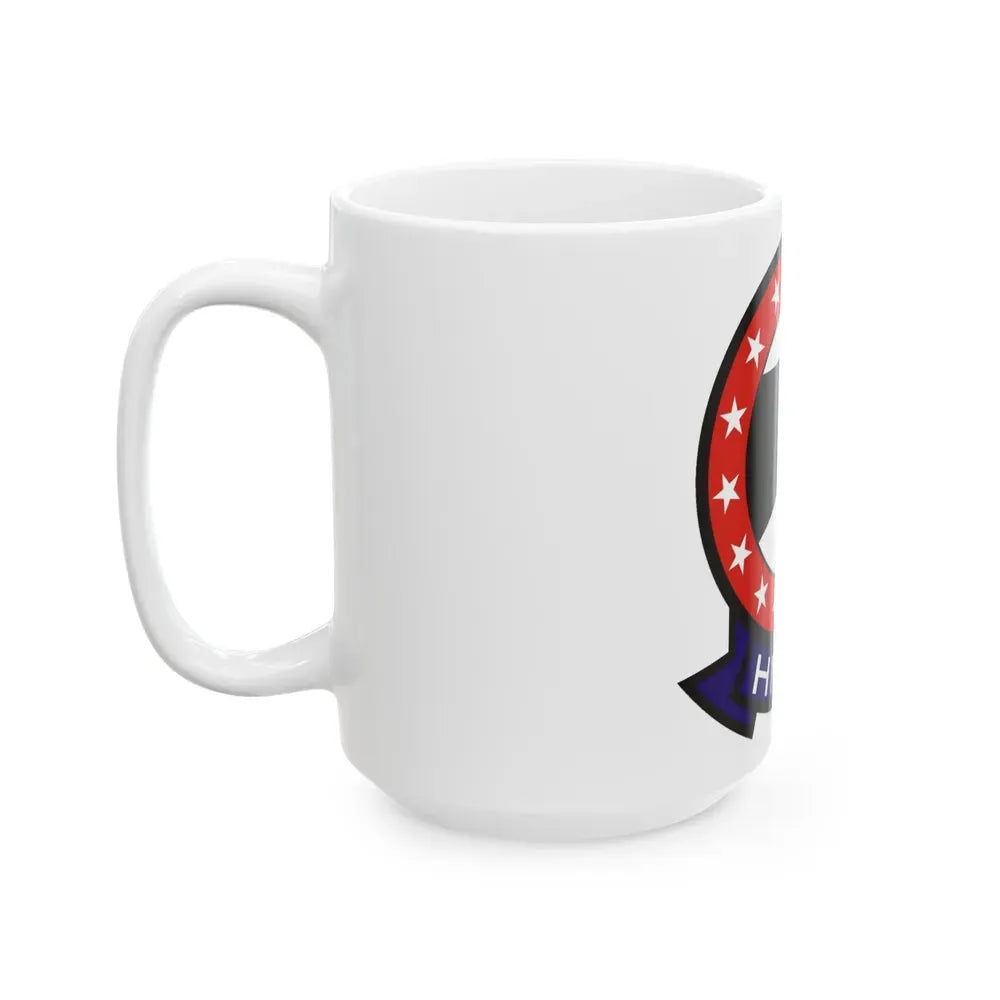 HM 15 Helicopter Mine Countermeasures Squadron 15 (U.S. Navy) White Coffee Mug - Go Mug Yourself