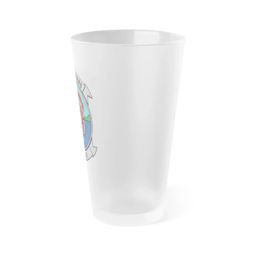 HMH 361 (USMC) Frosted Pint Glass 16oz - Go Mug Yourself
