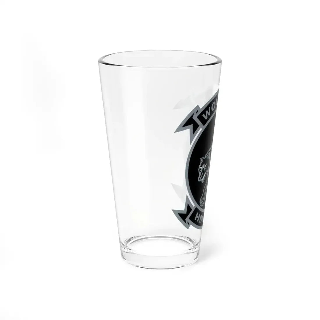 HMH 466 Wolfpack (USMC) Pint Glass 16oz - Go Mug Yourself