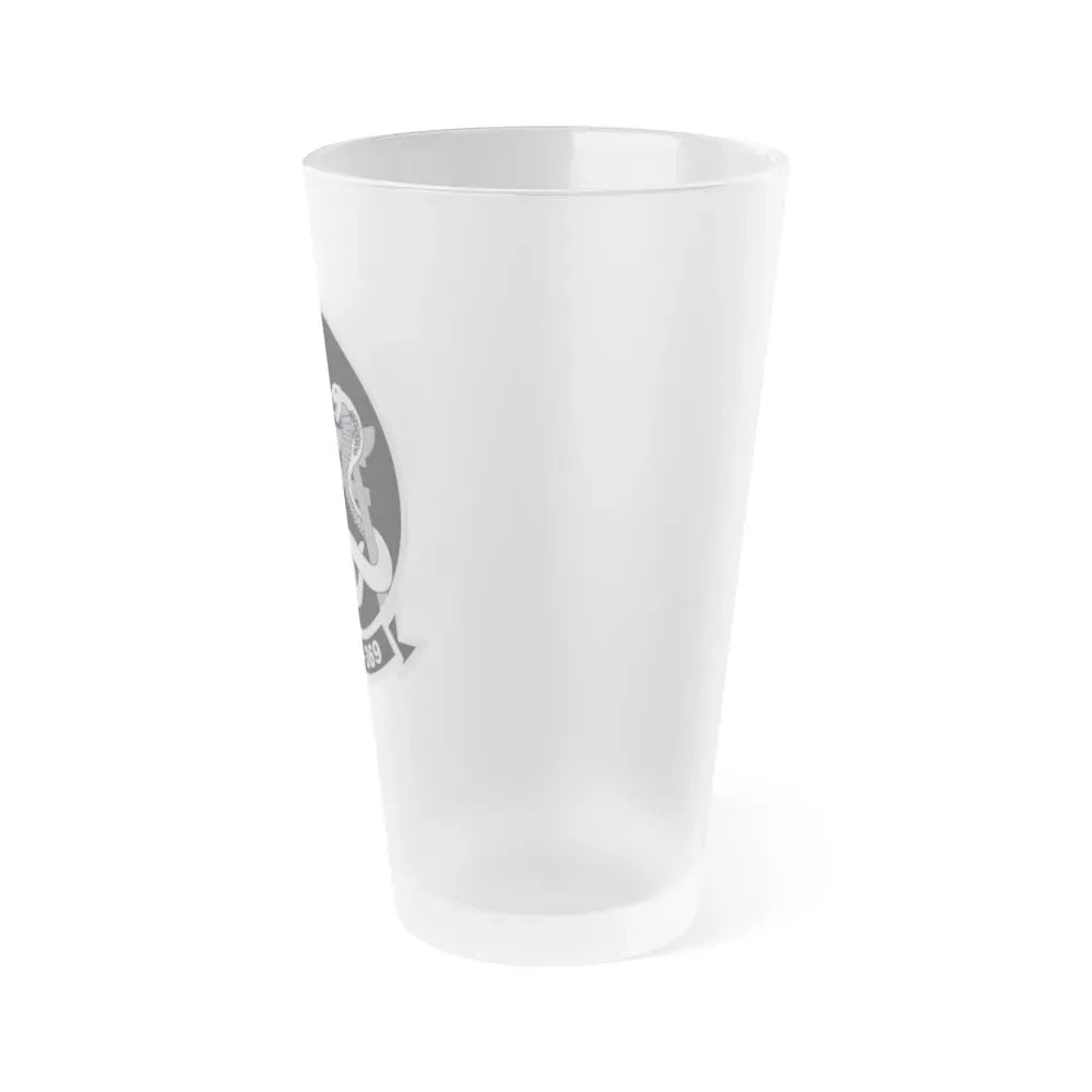 HMLA 369 (USMC) Frosted Pint Glass 16oz - Go Mug Yourself