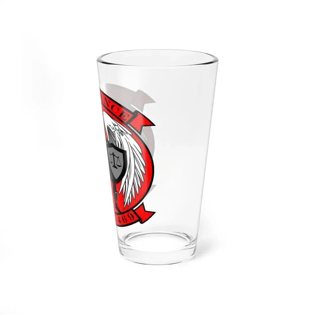 HMLA 469 Vengeance (USMC) Pint Glass 16oz - Go Mug Yourself