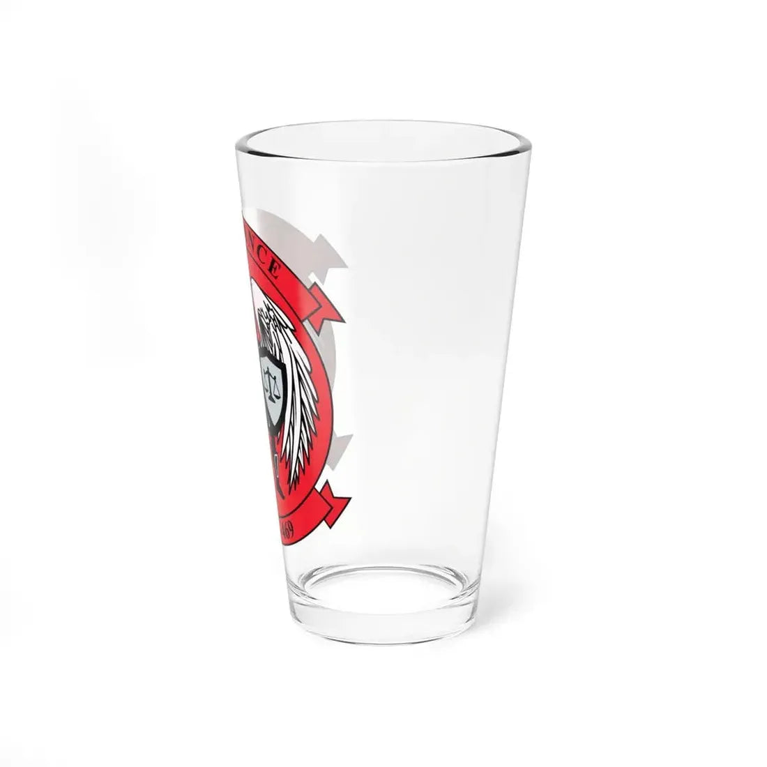 HMLA 469 Vengeance v2 (USMC) Pint Glass 16oz - Go Mug Yourself