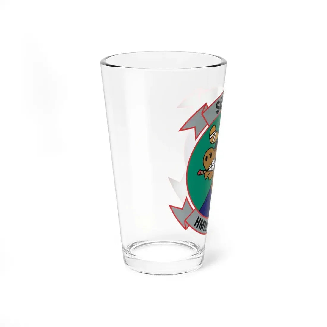 HMM 166 2 (USMC) Pint Glass 16oz - Go Mug Yourself