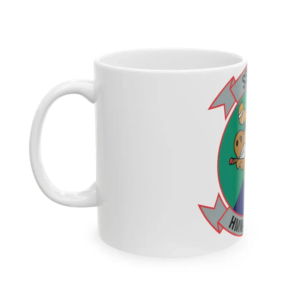 HMM 166 2 (USMC) White Coffee Mug - Go Mug Yourself