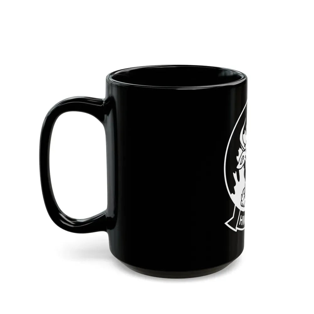 HMM 261 BW (USMC) Black Coffee Mug - Go Mug Yourself