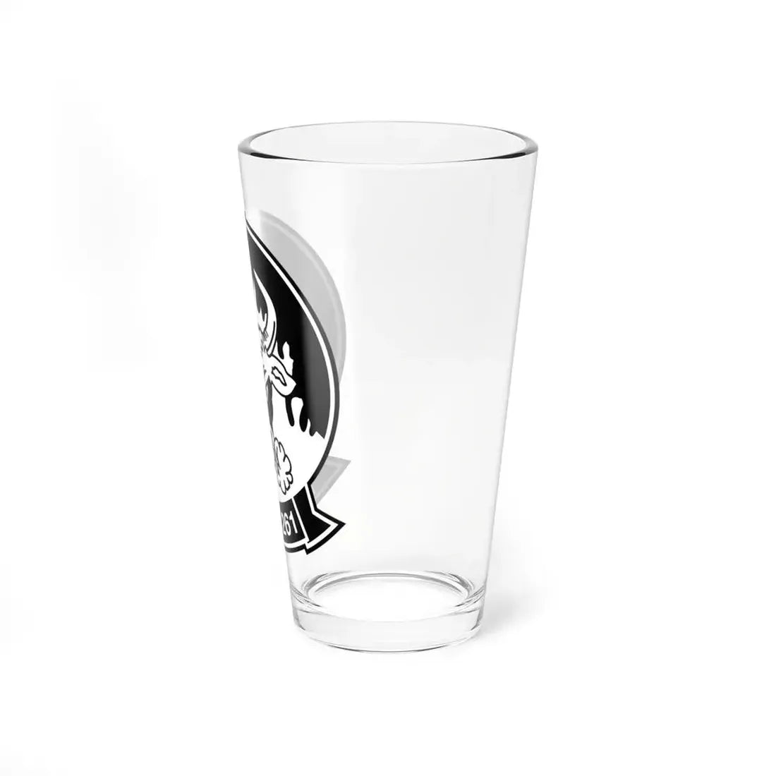 HMM 261 BW (USMC) Pint Glass 16oz - Go Mug Yourself
