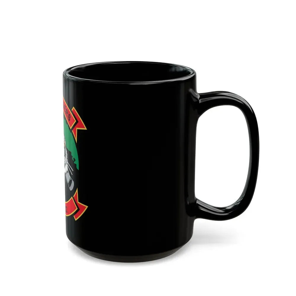 HMM 262 Flying Tigers (USMC) Black Coffee Mug - Go Mug Yourself