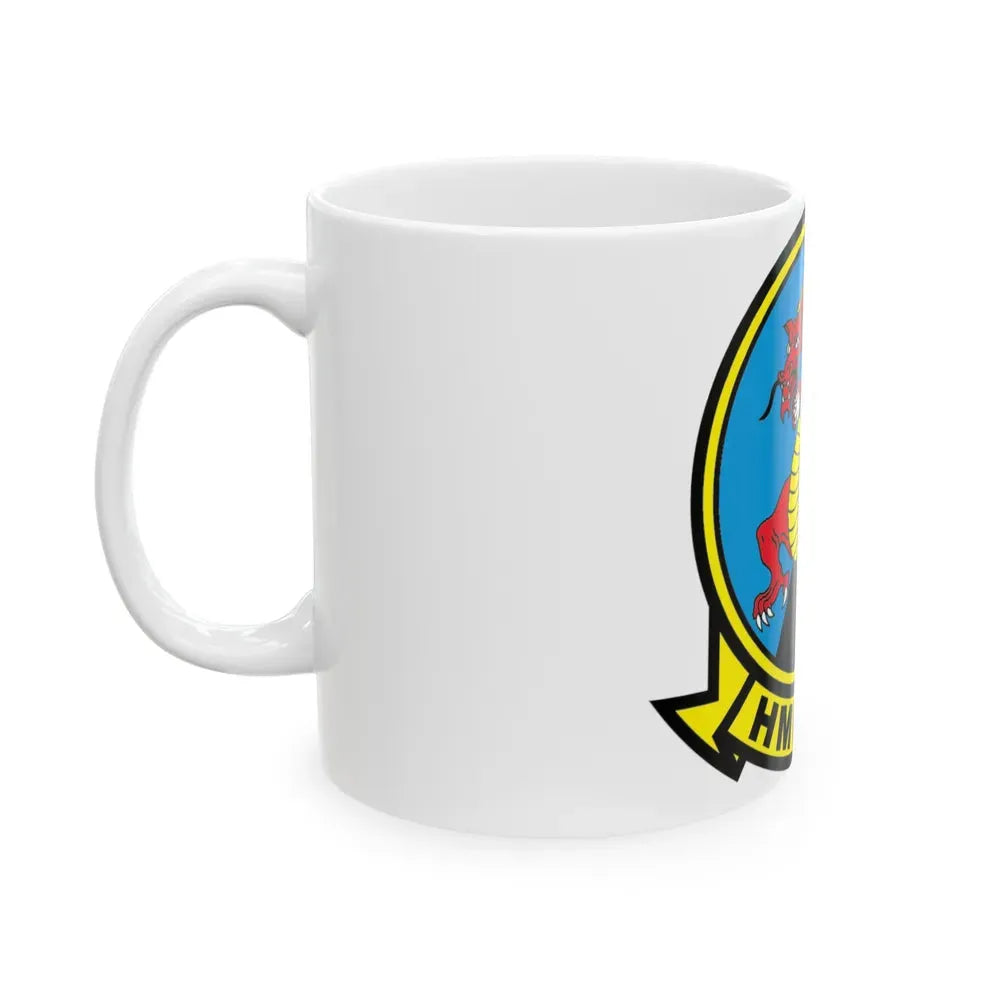HMM 268 alt (USMC) White Coffee Mug - Go Mug Yourself