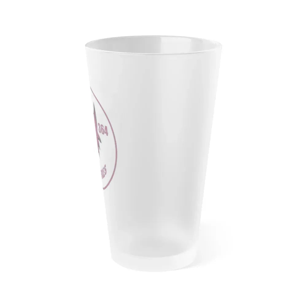 HMM 364 (USMC) Frosted Pint Glass 16oz - Go Mug Yourself