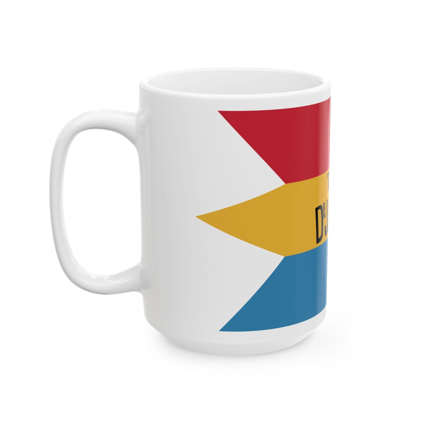 Hodosius electoral flag 1869 (Hungary) White Coffee Mug-Go Mug Yourself