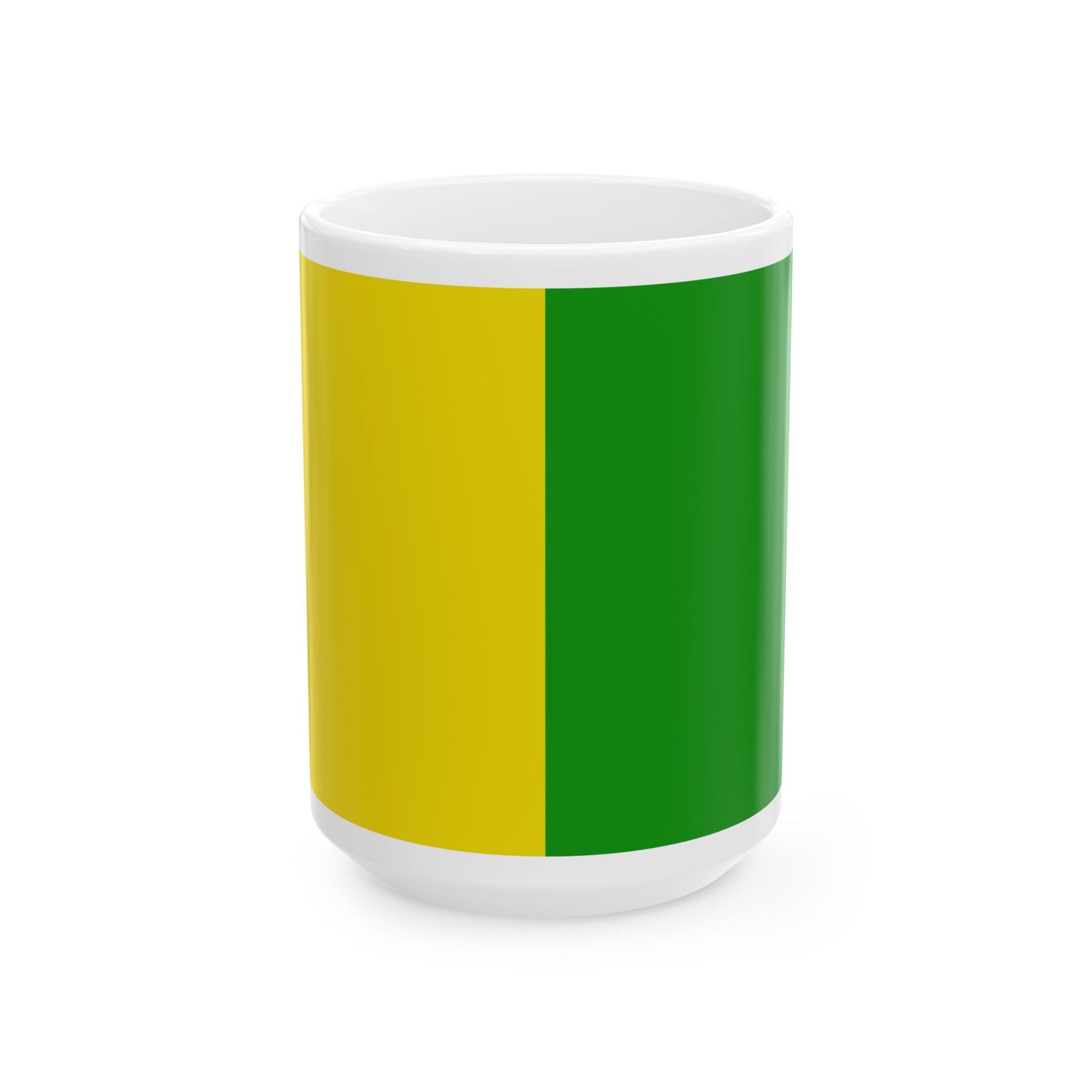 Hoeilaartvlag (Belgium) White Coffee Mug-15oz-Go Mug Yourself