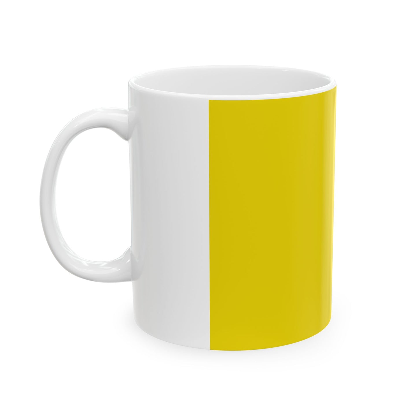 Hoeilaartvlag (Belgium) White Coffee Mug-Go Mug Yourself