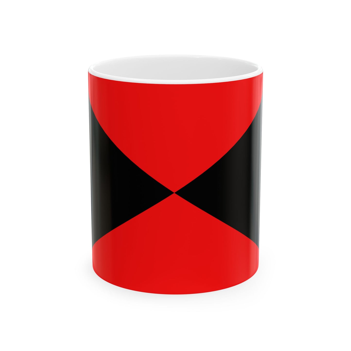 Hoifung County Peasant Association Flag (China) White Coffee Mug-11oz-Go Mug Yourself