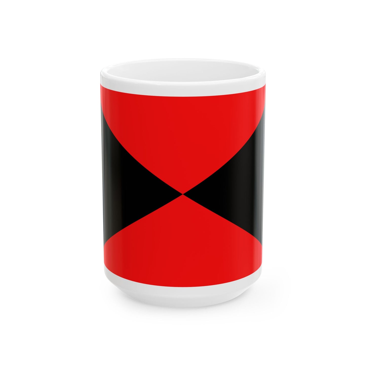 Hoifung County Peasant Association Flag (China) White Coffee Mug-15oz-Go Mug Yourself