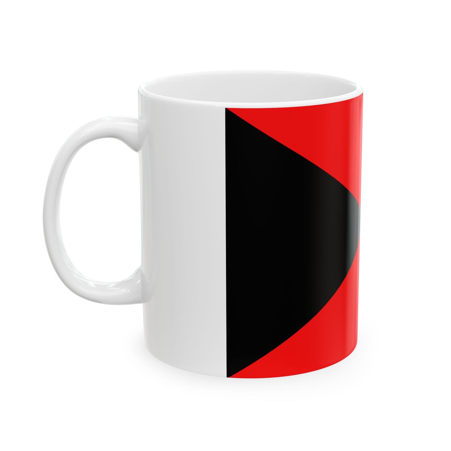 Hoifung County Peasant Association Flag (China) White Coffee Mug-Go Mug Yourself