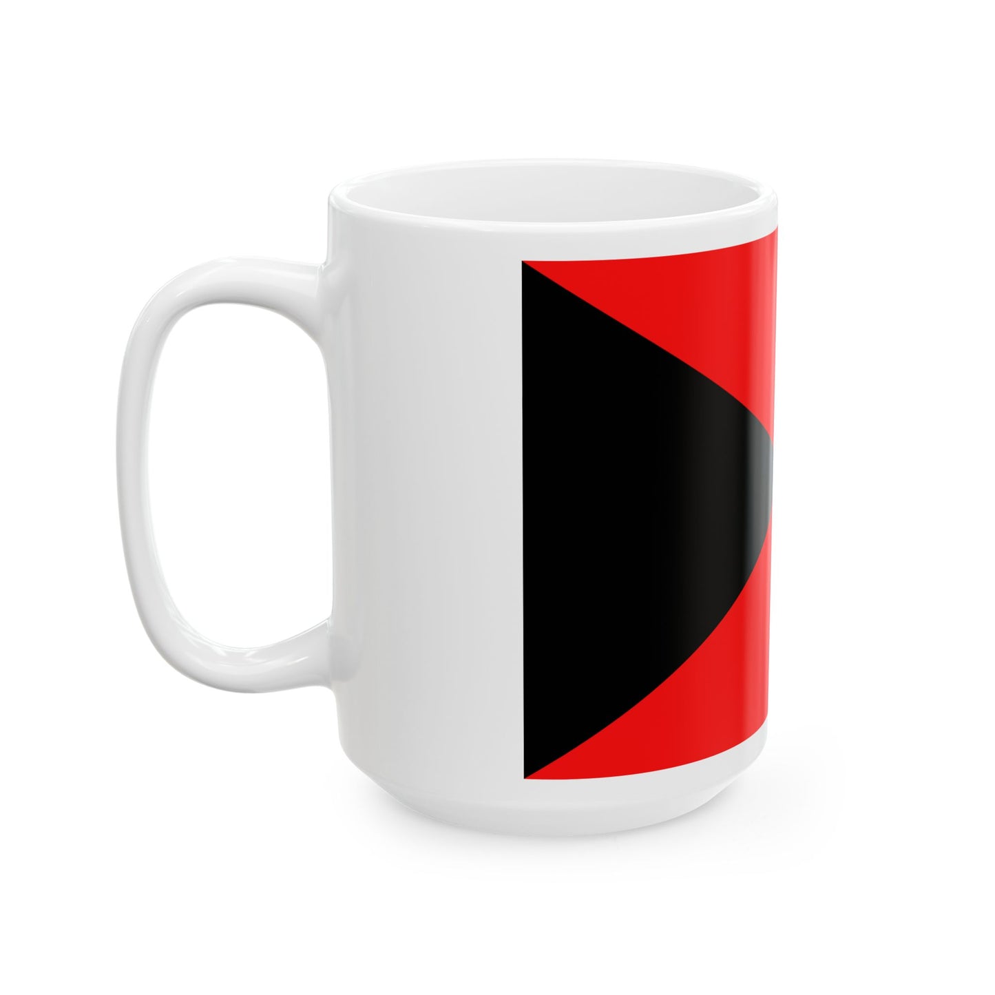 Hoifung County Peasant Association Flag (China) White Coffee Mug-Go Mug Yourself