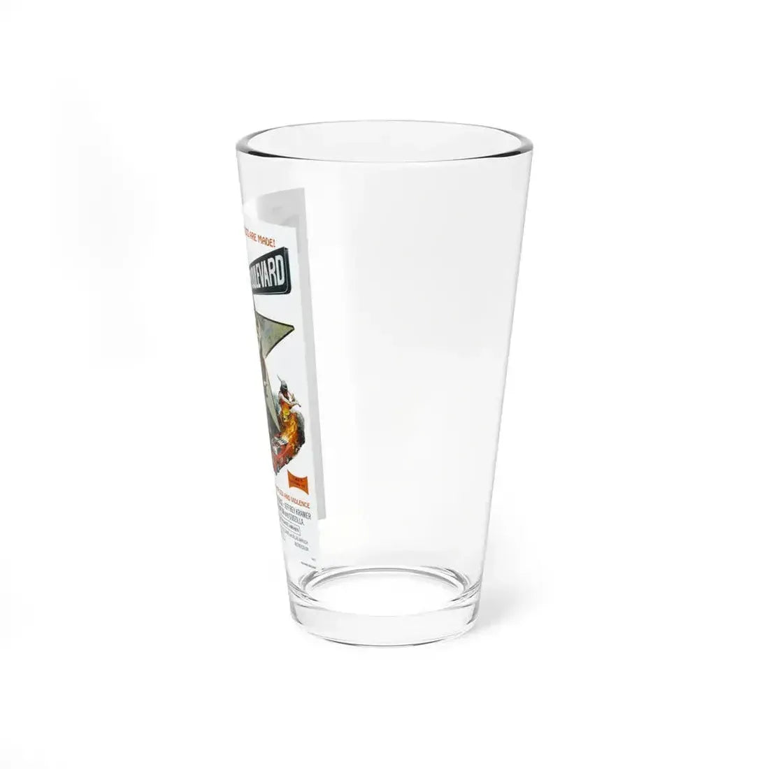 HOLLYWOOD BOULEVARD 1976 Movie Poster - Pint Glass 16oz - Go Mug Yourself