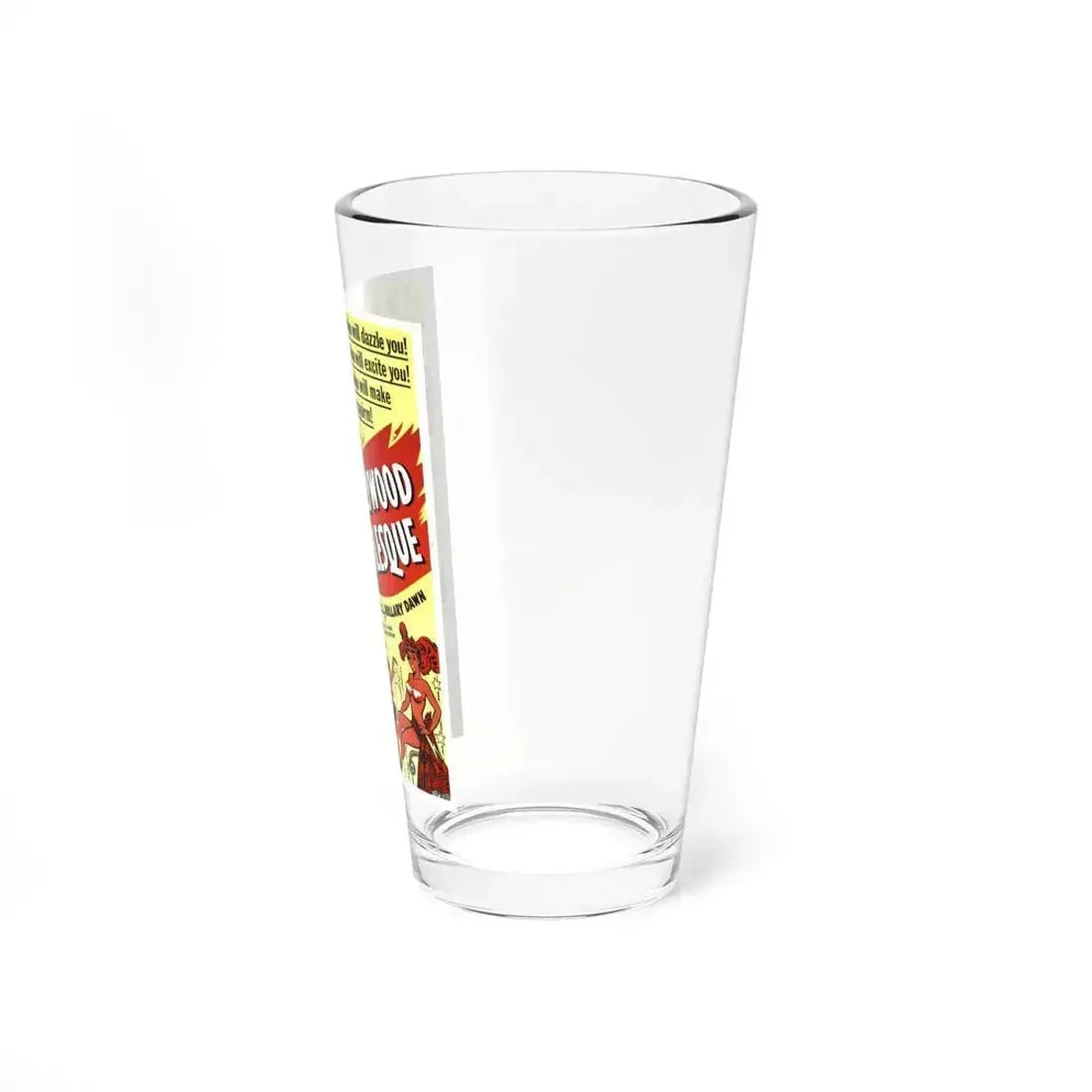 HOLLYWOOD BURLESQUE 1949 Movie Poster - Pint Glass 16oz - Go Mug Yourself