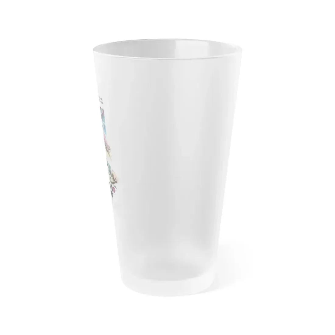 HOLLYWOOD MAN 1976 Movie Poster - Frosted Pint Glass 16oz - Go Mug Yourself