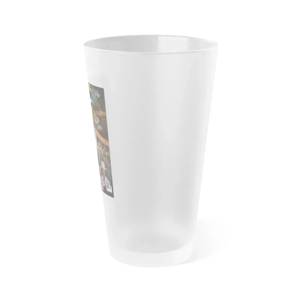 HOLLYWOOD VICE SQUAD (2) 1986 Movie Poster - Frosted Pint Glass 16oz - Go Mug Yourself