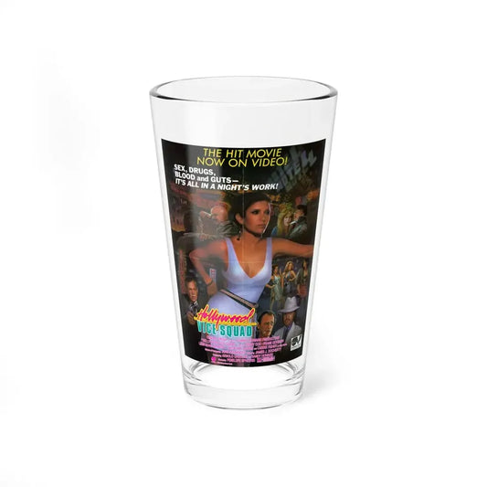 HOLLYWOOD VICE SQUAD (2) 1986 Movie Poster - Pint Glass 16oz 16oz - Go Mug Yourself