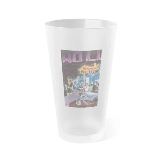 HOLLYWOOD VICE SQUAD (3) 1986 Movie Poster - Frosted Pint Glass 16oz 16oz Frosted - Go Mug Yourself
