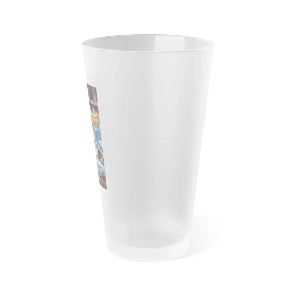 HOLLYWOOD VICE SQUAD (3) 1986 Movie Poster - Frosted Pint Glass 16oz - Go Mug Yourself