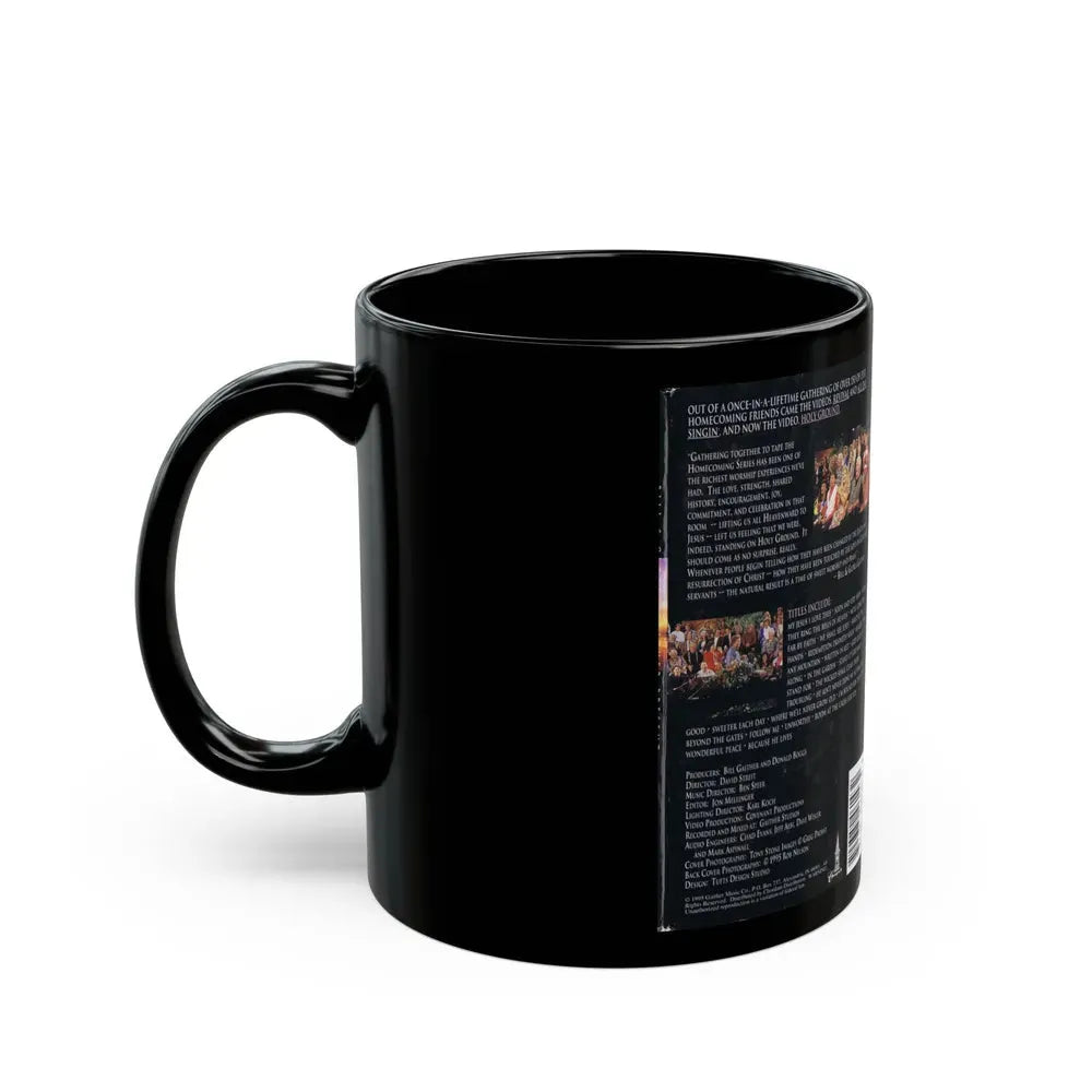 HOLY GROUND (VHS COVER) - Black Coffee Mug - Go Mug Yourself