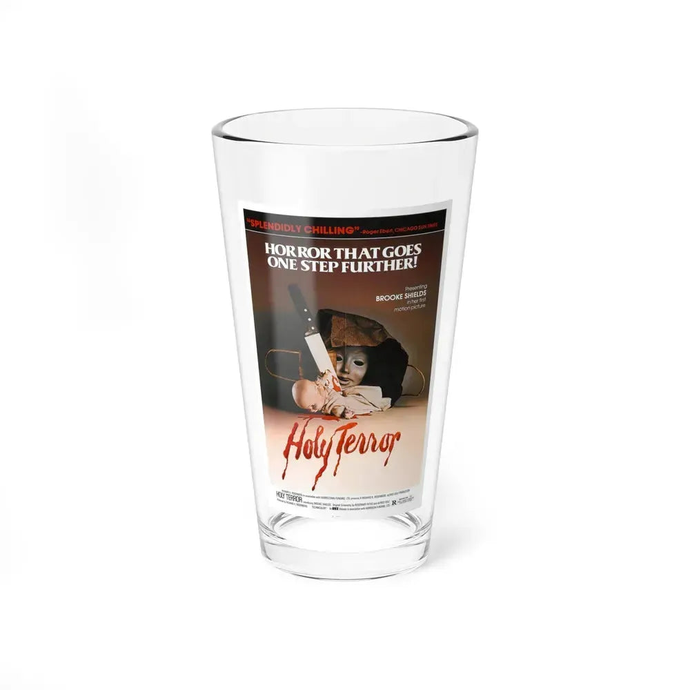 HOLY TERROR 1976 Movie Poster - Pint Glass 16oz 16oz - Go Mug Yourself